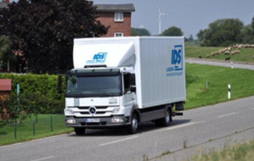 IDS LKW auf der Straße